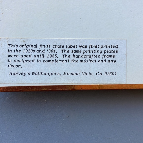 Avenue Orange Crate label Riverside County California Victoria Euclid Avenue - Picture 3 of 5